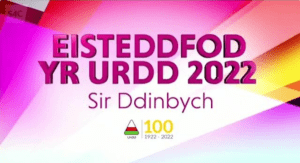 Eisteddfod Yr Urdd 2022 100 years logo