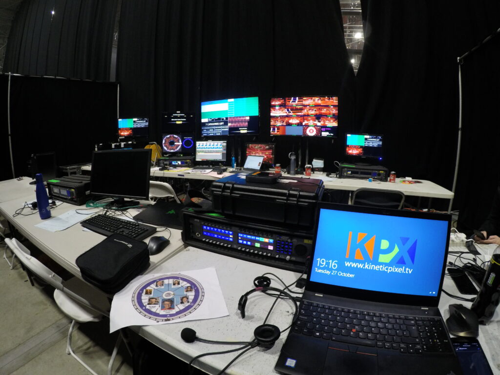 The Wheel UK: Behind the scenes look of the set up of our control system